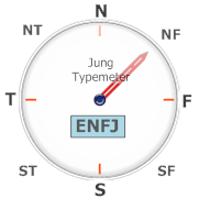 Jung Typemeter™ acts like a compass that shows general direction of respondent's personality preferences.
                          Click to purchase JTPW personality assessment.